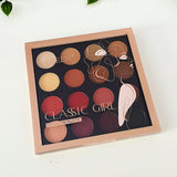 Classic Girl 16 Colors Matte Eyeshadow