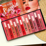 Lingerie 12 Colors Liquid Lipsticks